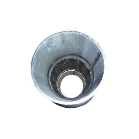 Exhaust Flex Pipe Stainless Steel Double Braid 2.25 x 4